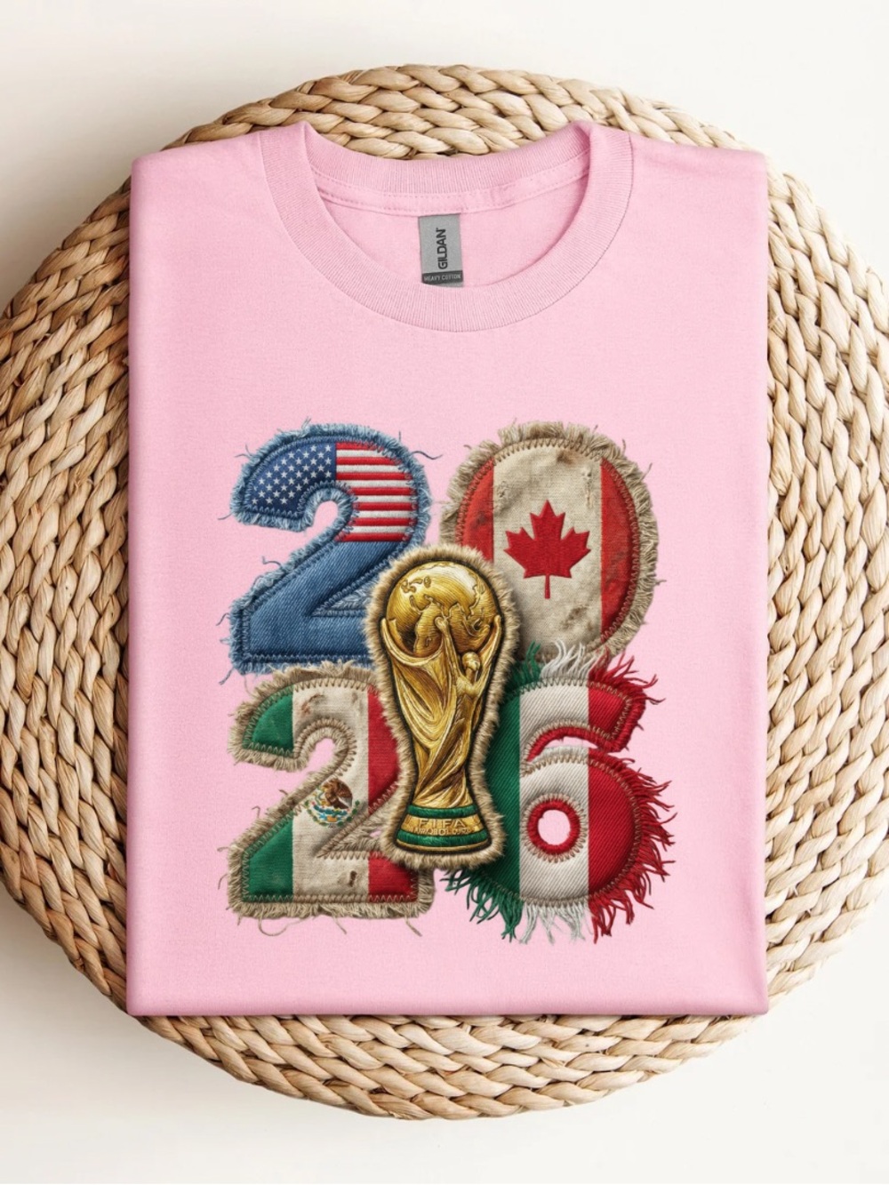 World Cup 2026 Faux Yarn T-Shirt